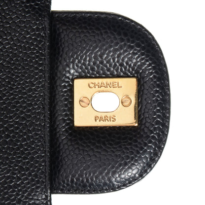 Chanel Caviar Quilted Maxi Double Flap Black 5 of 8