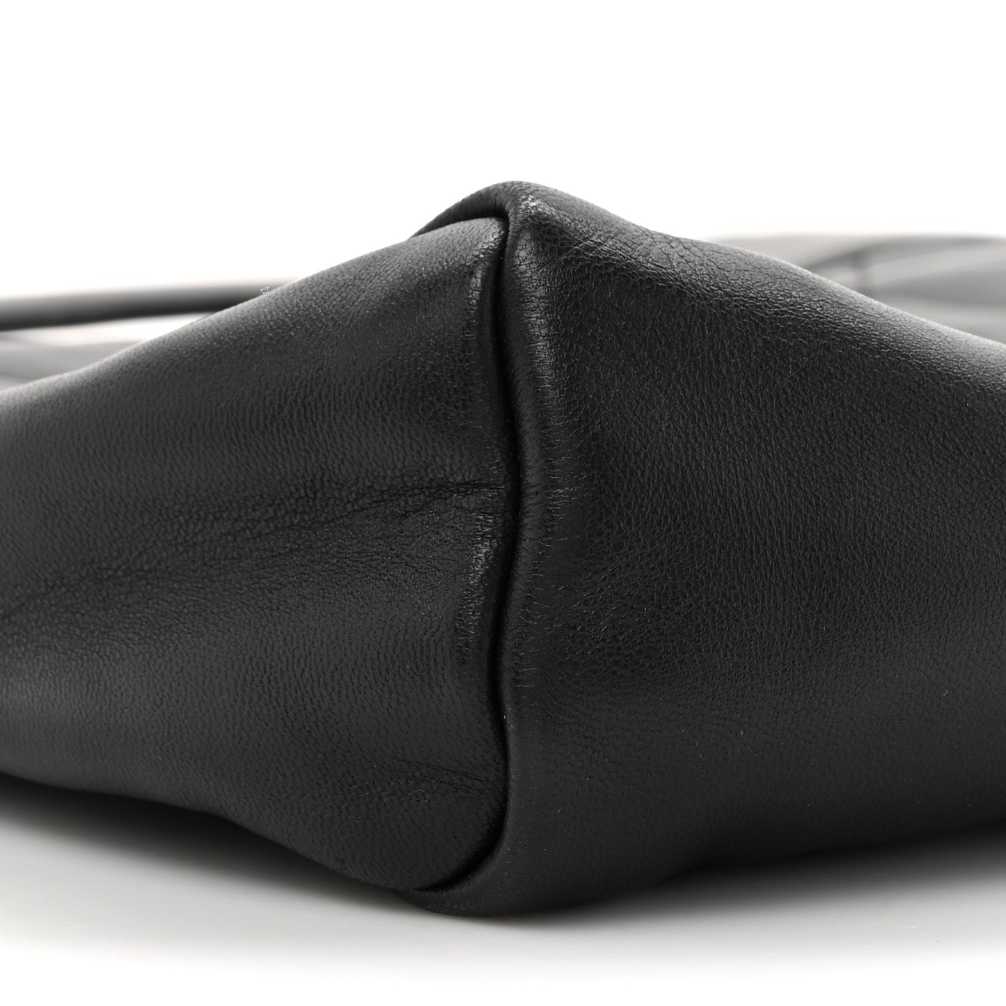 Lambskin Quilted Large 31 Shopping Bag Black