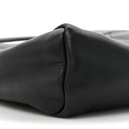 Chanel Lambskin Quilted Large 31 Shopping Bag Black 10 of 14