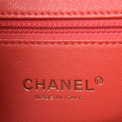 Chanel Caviar Quilted Small Business Affinity Flap Coral 6 of 9