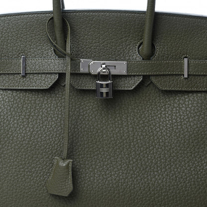 Hermes Fjord Birkin 35 Vert Veronese 11 of 13