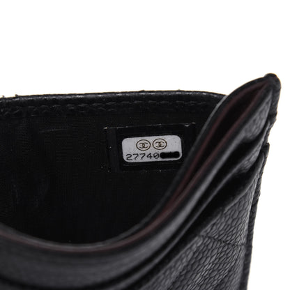 Chanel Caviar Quilted Card Holder Black 6 of 10
