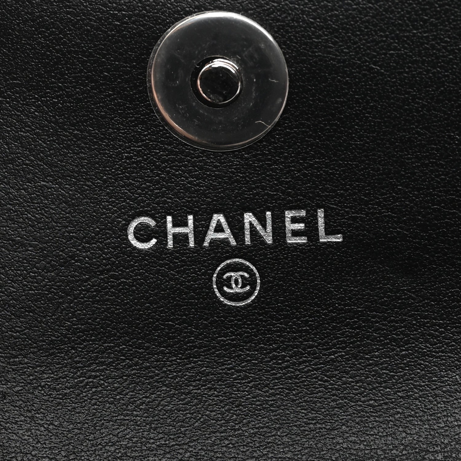 Chanel Patent Quilted Belt In Love Double Mini Flap Waist Bag Black Red 4 of 9