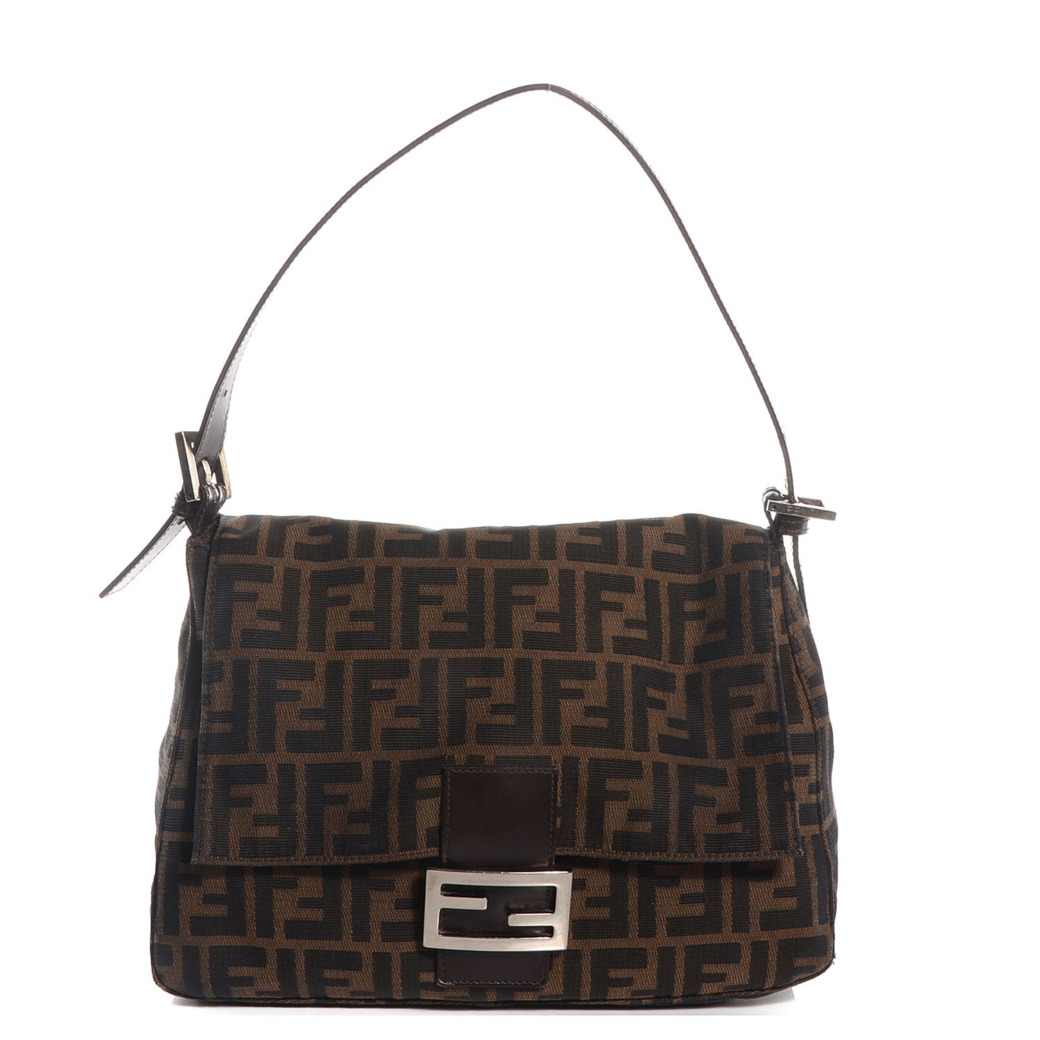 Fendi Zucca Mama Baguette Tobacco 1 of 9