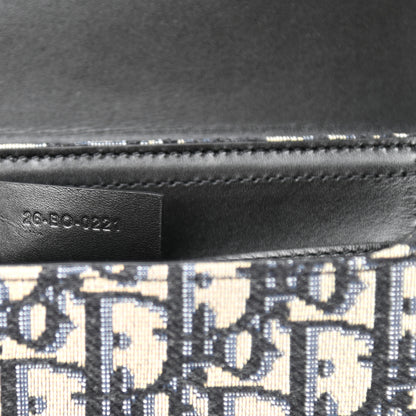 Christian Dior Oblique Smooth Calfskin Messenger Beige Black 7 of 9