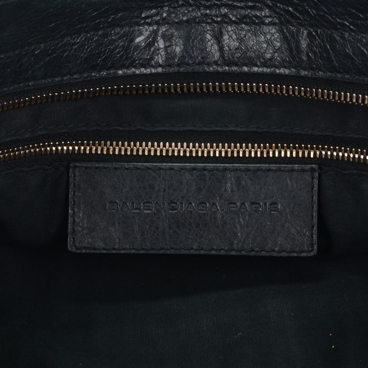 Agneau Giant 12 Rose Gold Hardware Part Time Black