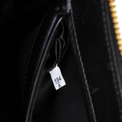 Miu Miu Nappa Matelasse Double Zip Chain Shoulder Bag Nero Black 6 of 6
