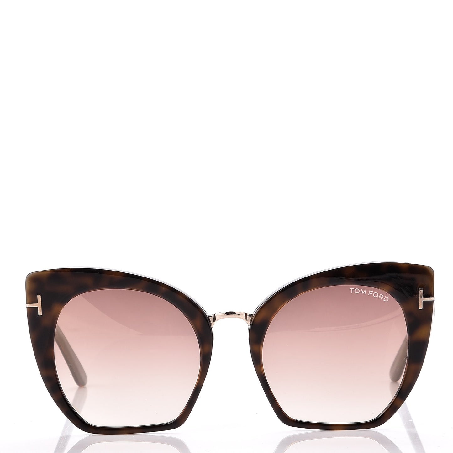 Samantha Cat Eye Sunglasses TF553 Havana