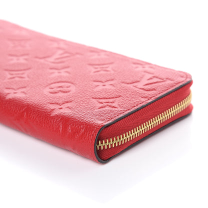 Louis Vuitton Empreinte Zippy Wallet Scarlet 9 of 11