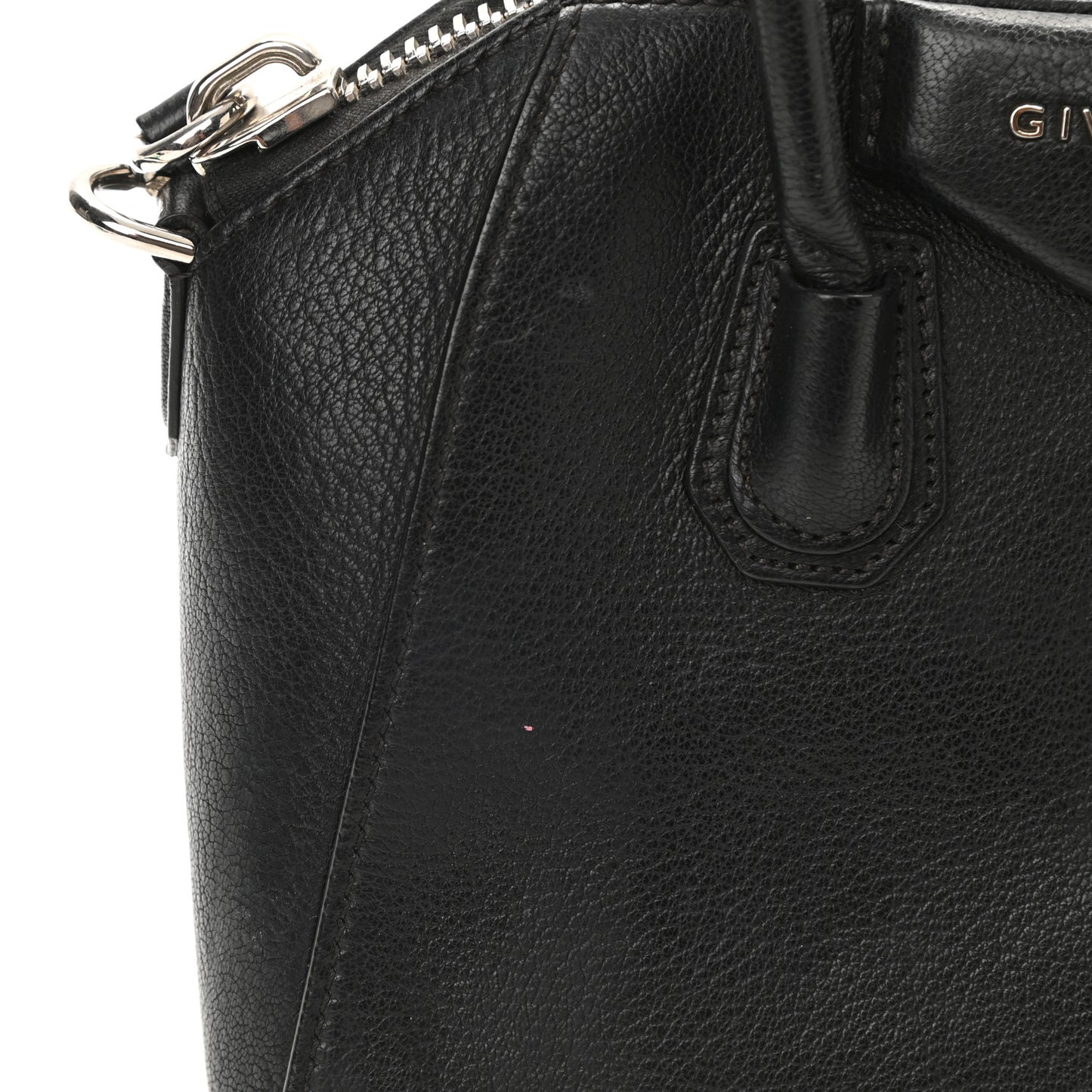 Sugar Goatskin Mini Antigona Black