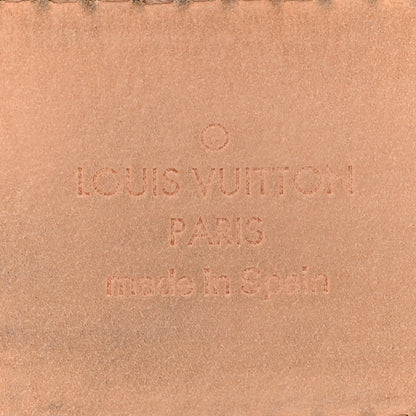 Louis Vuitton Damier Azur 40mm LV Initiales Belt 80 32 5 of 10