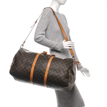 Louis Vuitton Monogram Keepall Bandouliere 55 2 of 10