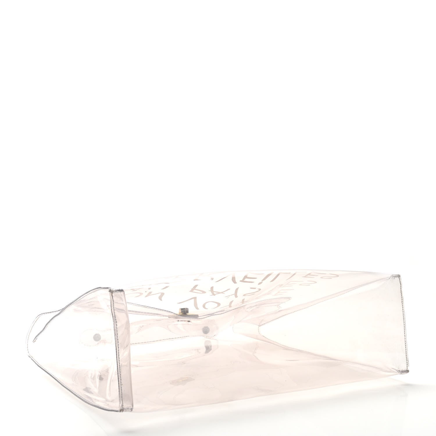 Hermes Vinyl Souvenir De L'Exposition Kelly Transparent 4 of 11