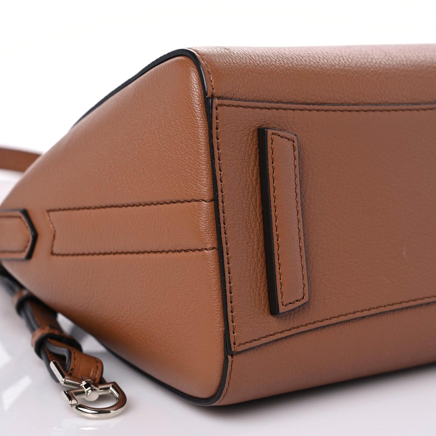 Givenchy Sugar Goatskin Mini Antigona Caramel 9 of 9