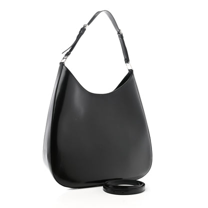 Prada Spazzolato Maxi Cleo Adjustable Strap Shoulder Bag Black 3 of 10