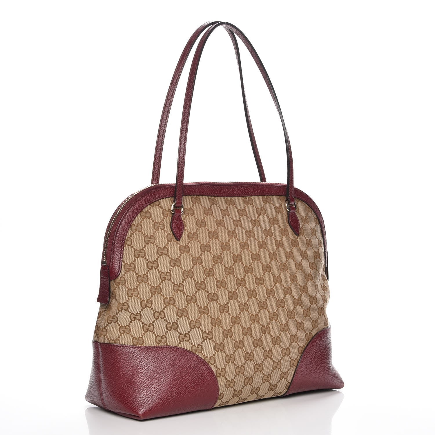 Gucci Monogram Medium Bree Shoulder Bag Ruby Red 3 of 7
