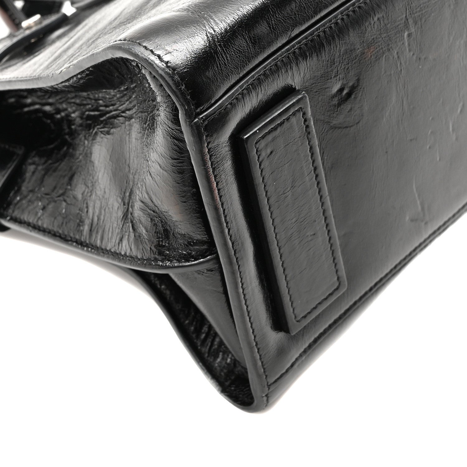 Saint Laurent Glace Calfskin Baby Souple Sac De Jour Black 8 of 10