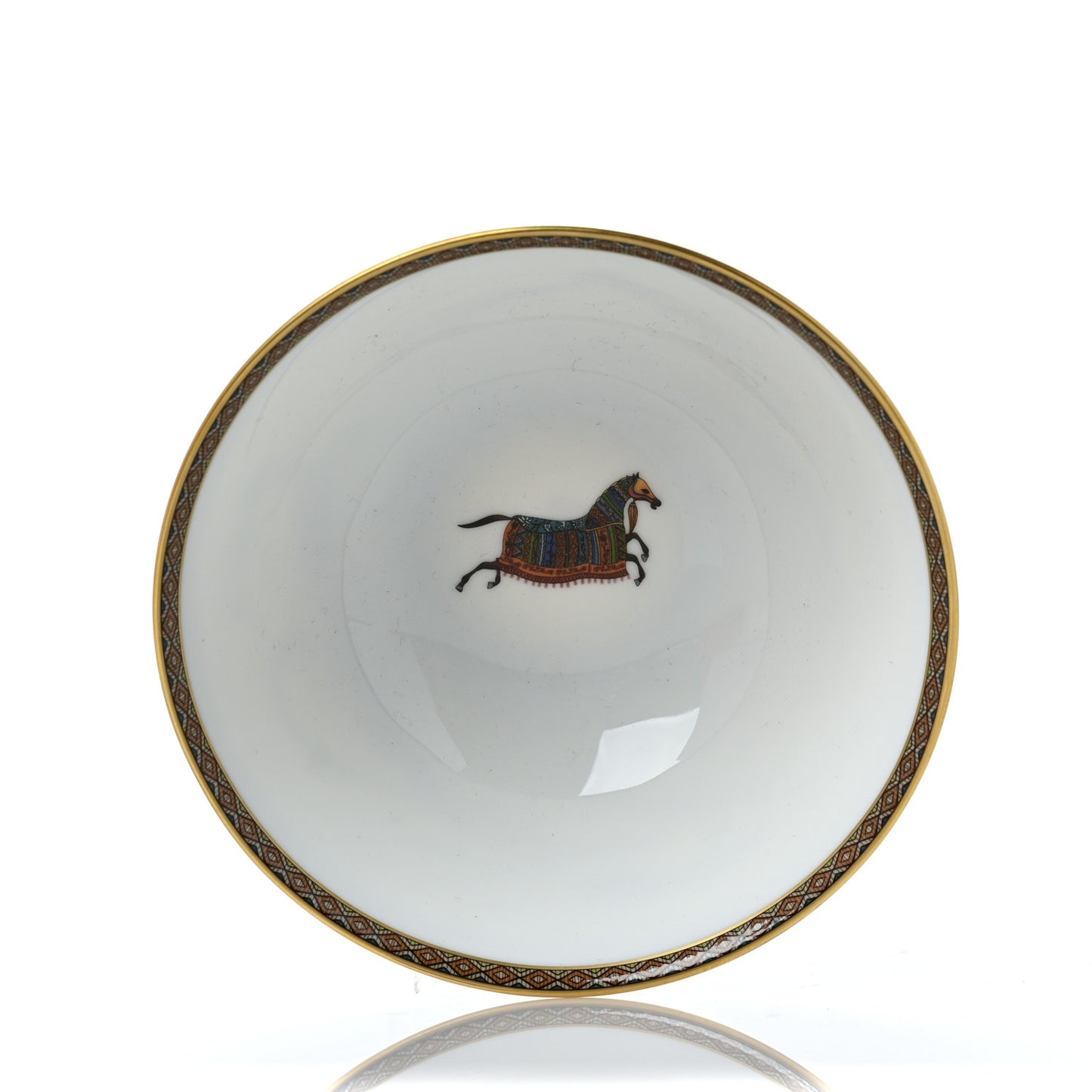 Porcelain Small Cheval D'Orient Bowl