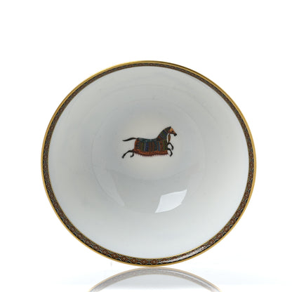Hermes Porcelain Small Cheval D'Orient Bowl 3 of 5