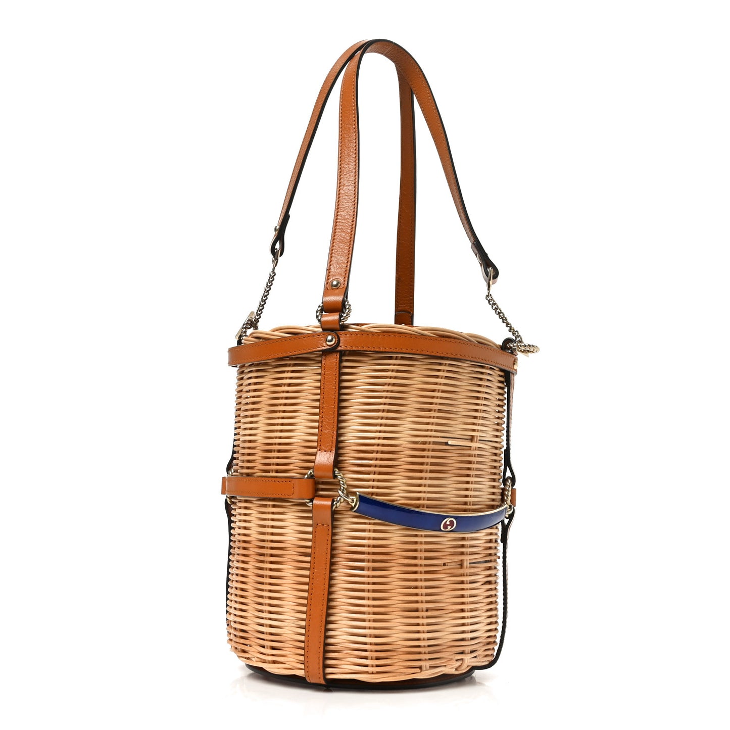 Wicker Bucket Bag Natural