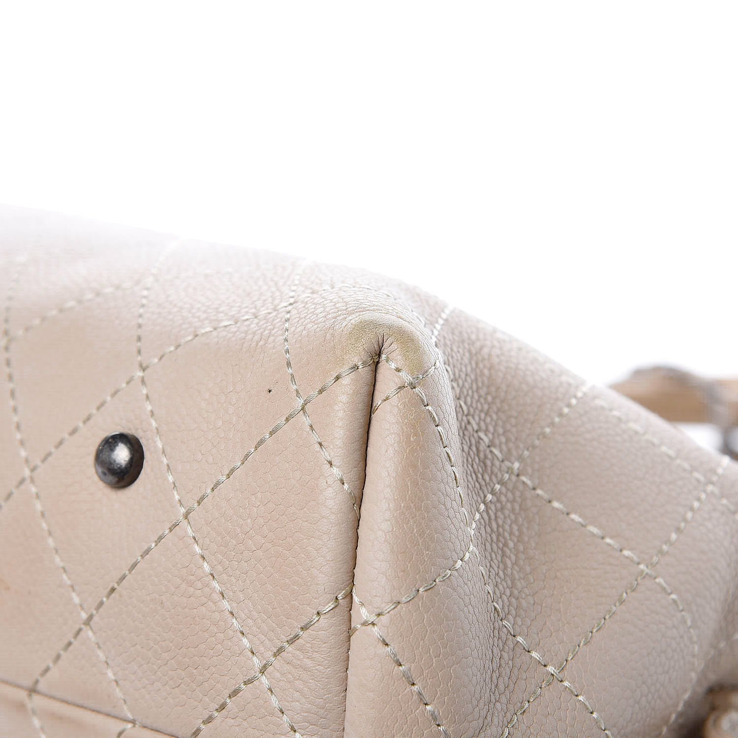 Chanel Grained Vegetal Calfskin Urban Shopping Tote Beige 18 of 24