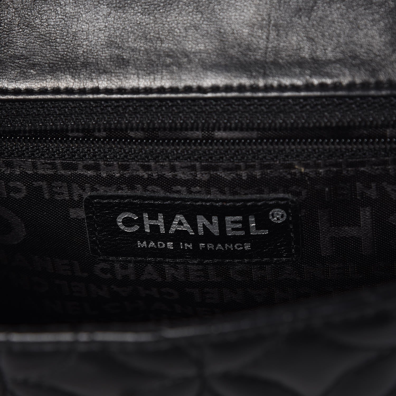 Chanel Lambskin Lady Graphic Mini Flap Black 8 of 9