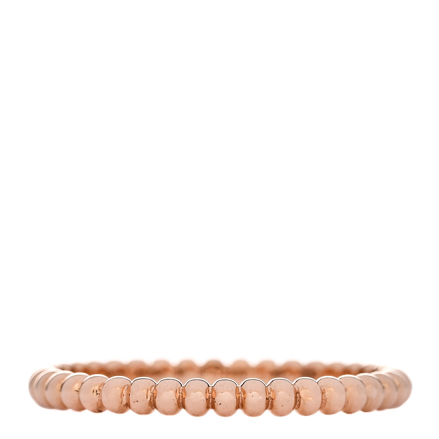 18K Rose Gold Small Perlee Ring 58 8.25
