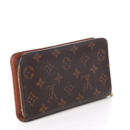 Louis Vuitton Monogram Porte-Monnaie Zippy Wallet 2 of 5