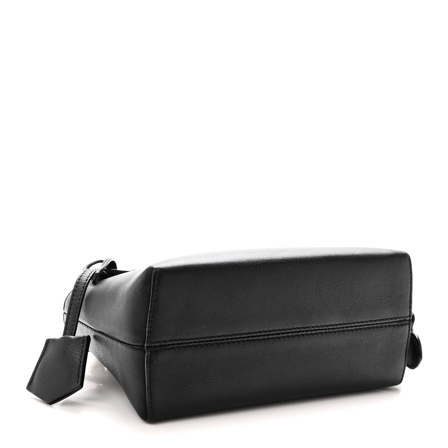 Shiny Nappa Crystal Croc Tail Mini By The Way Boston Bag Black Smoky Quartz