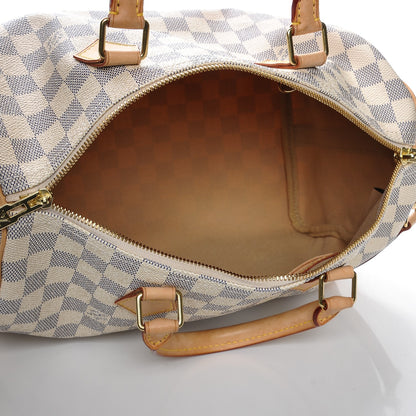Louis Vuitton Damier Azur Speedy Bandouliere 30 5 of 8