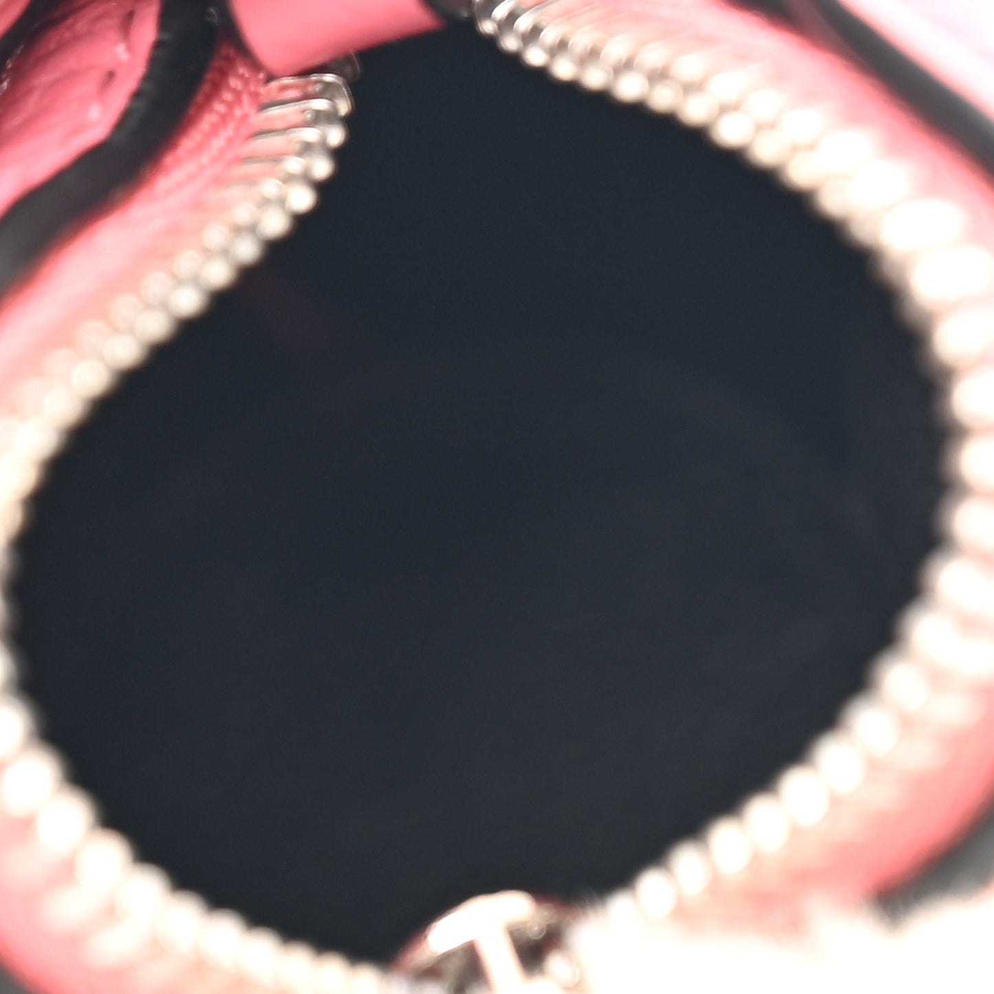 Calfskin Bunny Charm Pink