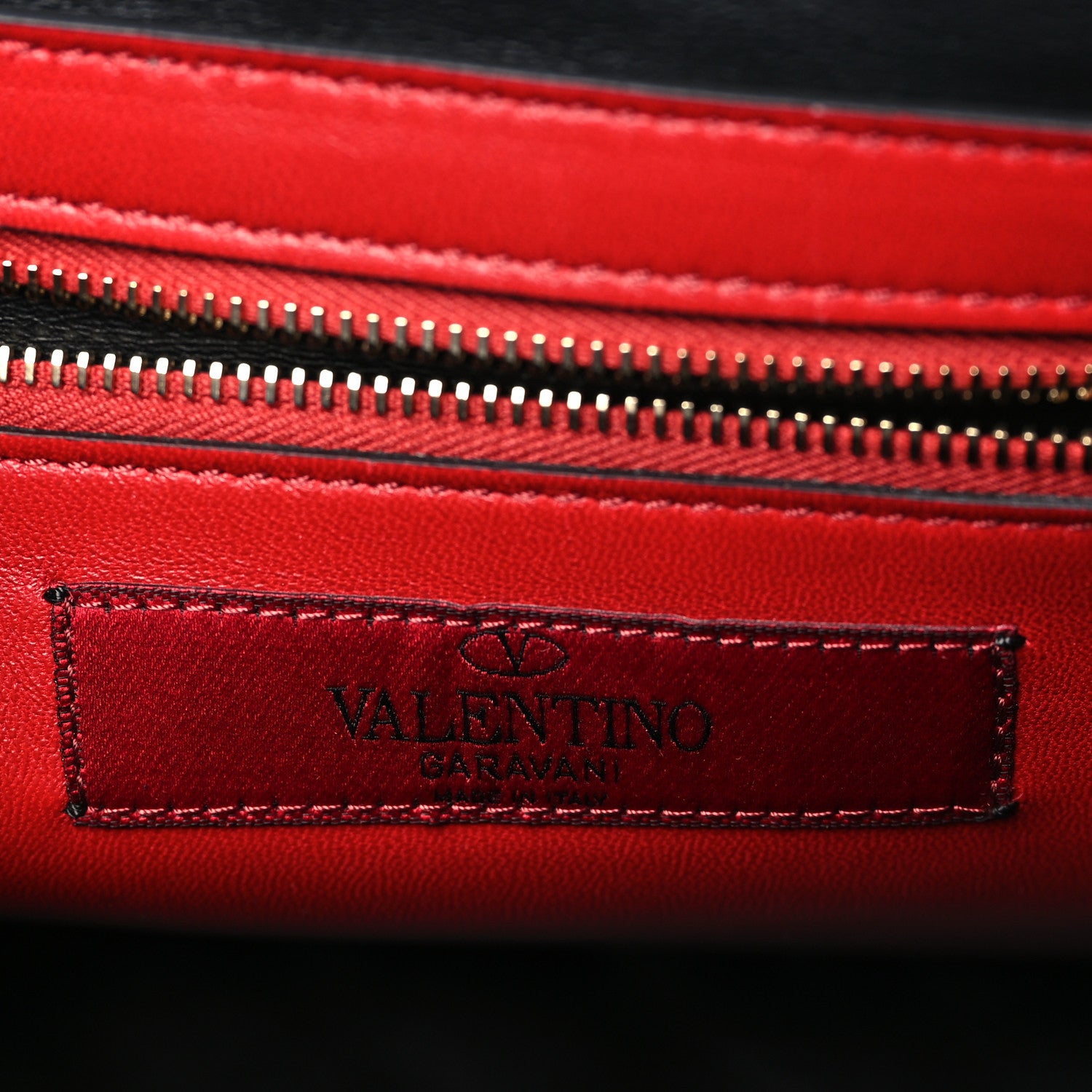 Valentino Garavani Velvet Medium Rockstud Spike Shoulder Bag Black 6 of 8