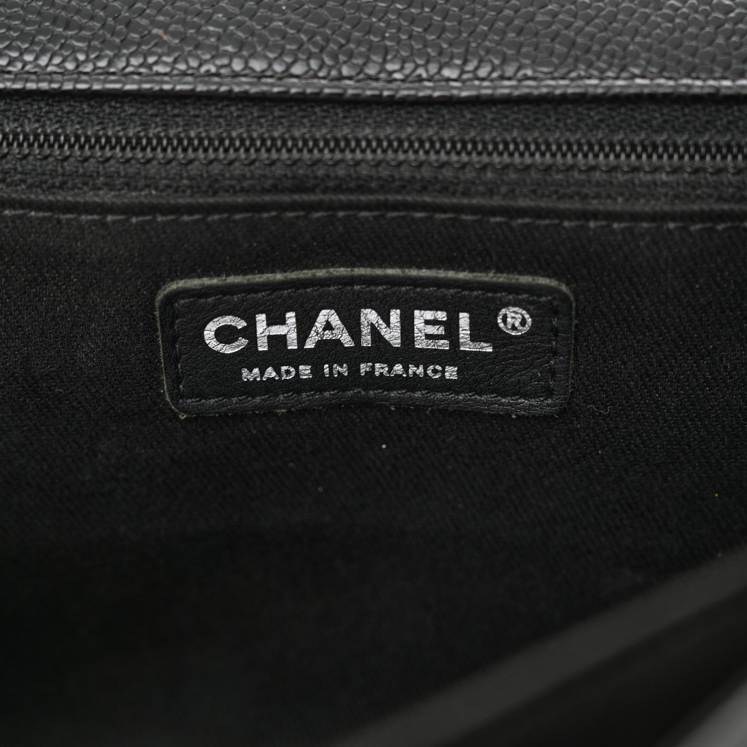 Chanel Grained Calfskin Medium Natural Beauty Flap Black 7 of 13