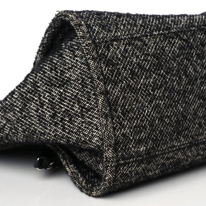 Chanel Mixed Fibers Calfskin Medium Deauville Tote Black 10 of 11