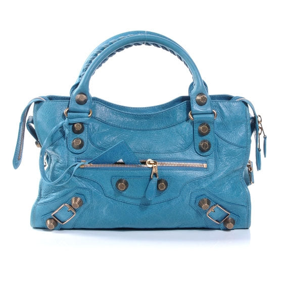 Balenciaga Agneau Giant 21 Rose Gold Hardware City Cyclade 1 of 9