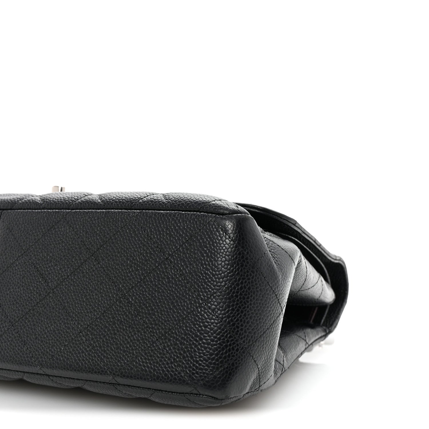 Chanel Caviar Quilted Jumbo Double Flap Black 10 of 10