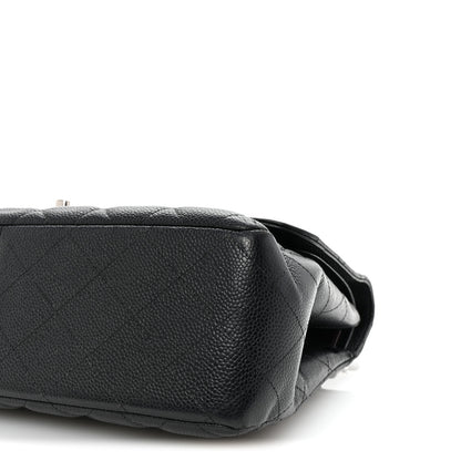 Chanel Caviar Quilted Jumbo Double Flap Black 10 of 10