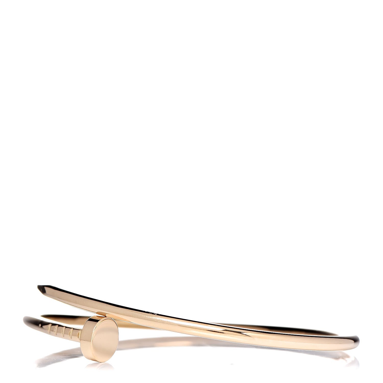 Cartier 18K Yellow Gold Small Juste Un Clou Bracelet 17 3 of 6