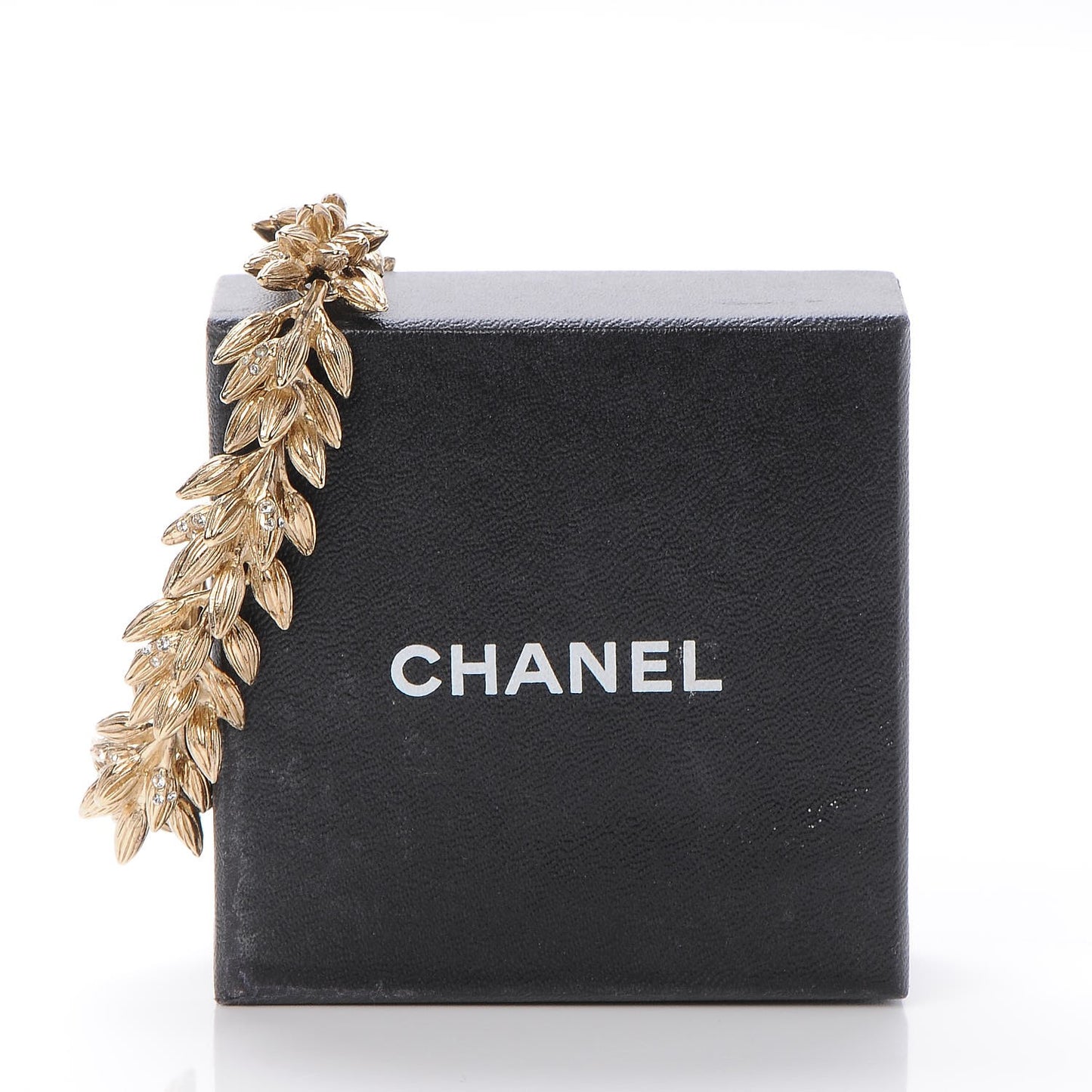 Crystal CC Sheath of Wheat Bracelet Gold