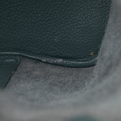 Hermes Taurillon Clemence Picotin Lock 26 GM Bleu Orage 11 of 19