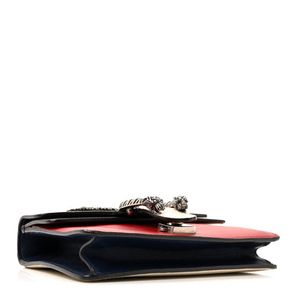 Gucci Calfskin Crystal Snake Embroidered Mini Dionysus Shoulder Bag Mystic White Hibiscus Red Blue Agata 8 of 34