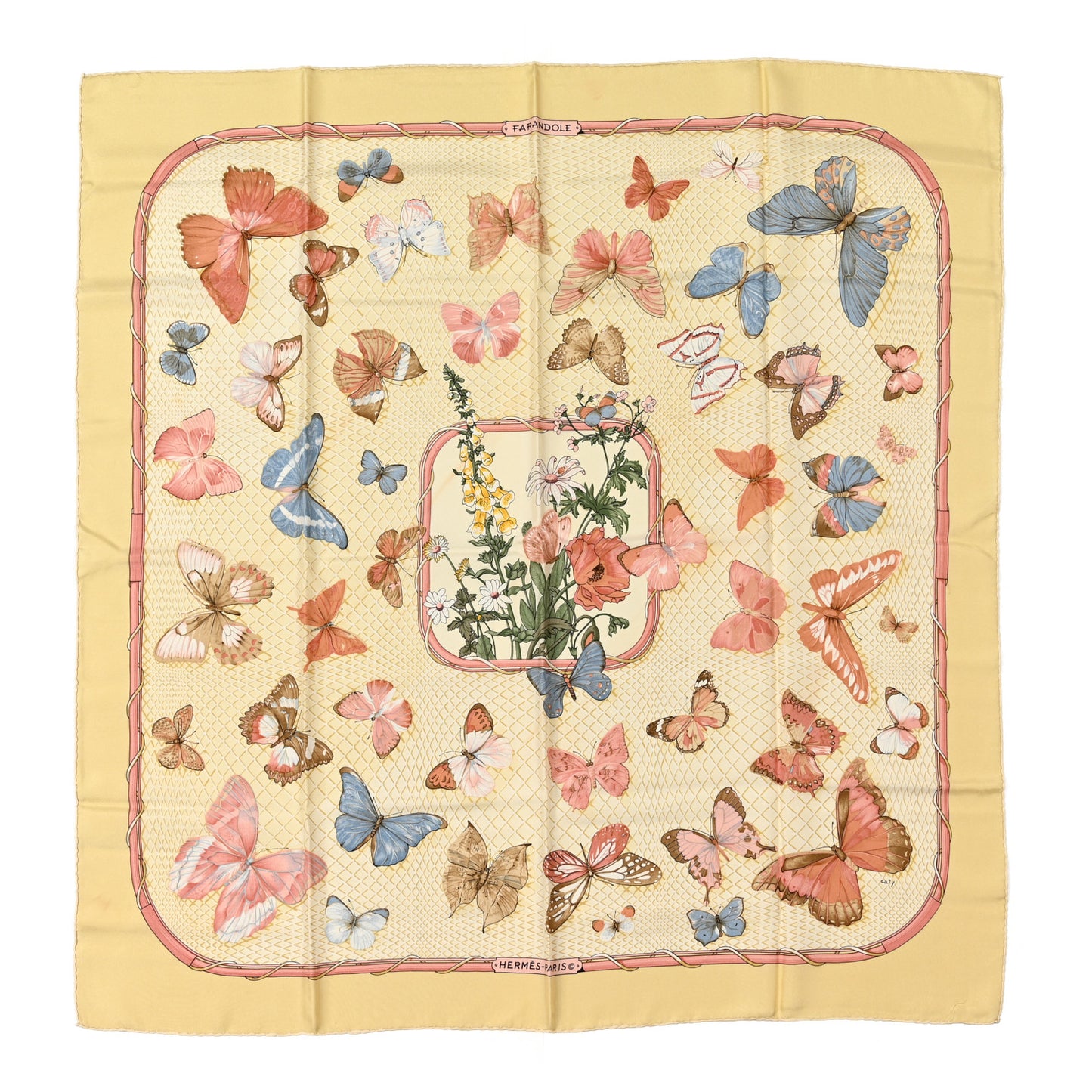 Silk Farandole Scarf 90