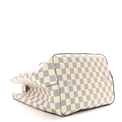 Louis Vuitton Damier Azur Neonoe MM Eau De Rose 4 of 9