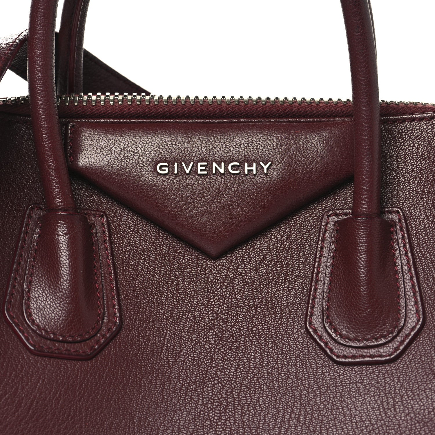 Givenchy Sugar Goatskin Small Antigona Oxblood 8 of 16