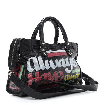 Balenciaga Agneau Arena Car Tag Classic Silver Hardware S City Black TBC 2 of 9