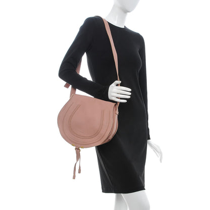Chloe Calfskin Medium Marcie Shoulder Bag Anemone Pink 2 of 9