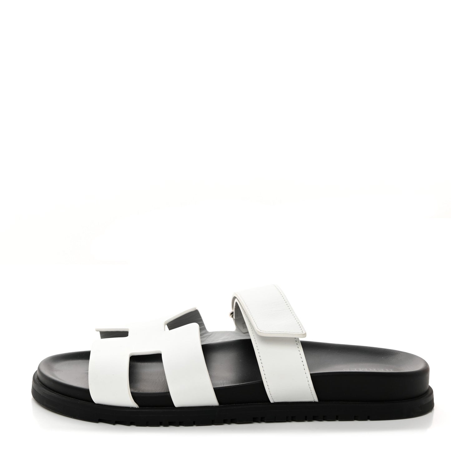 Calfskin Womens Chypre Sandals 41 White