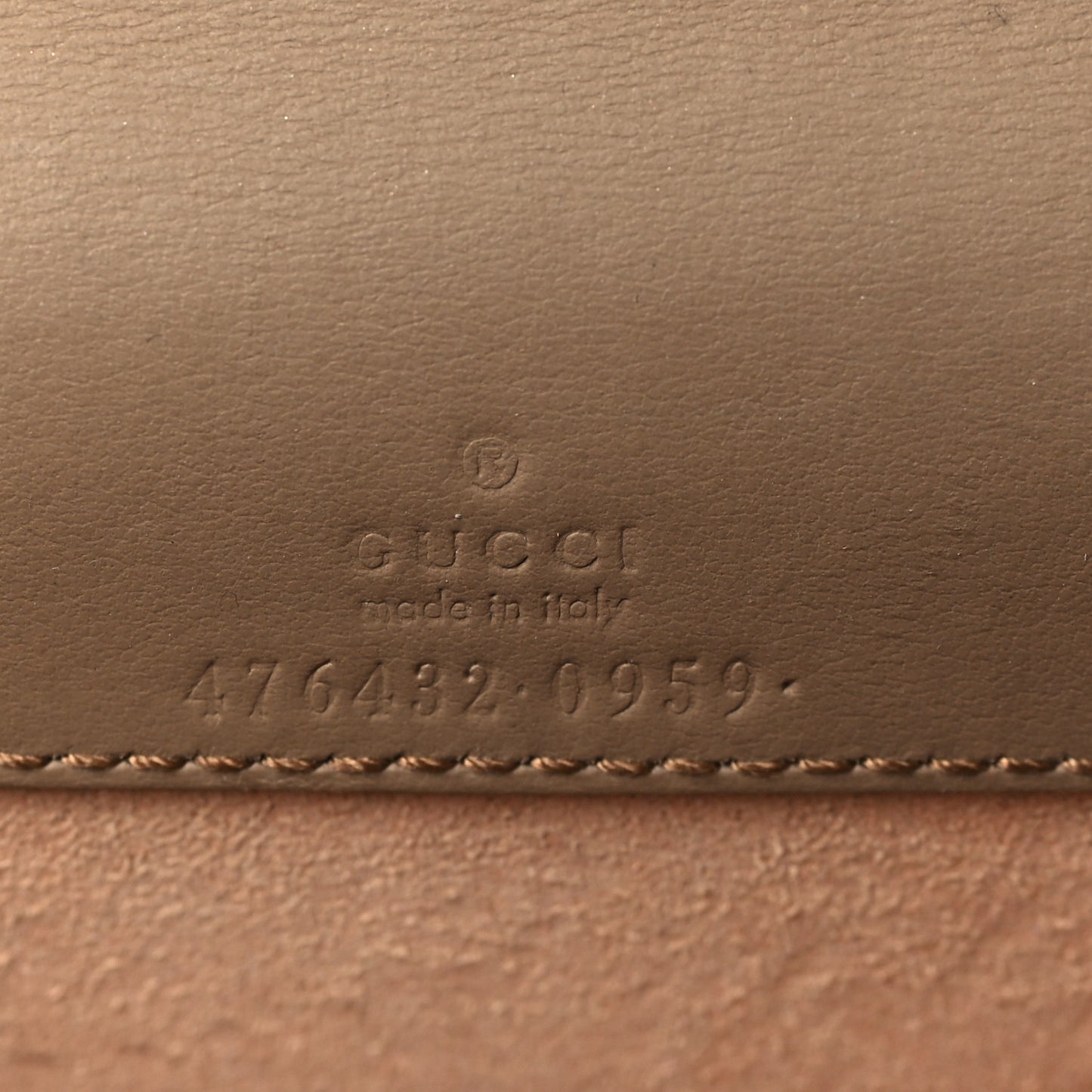 GG Supreme Monogram Super Mini Dionysus Shoulder Bag Taupe