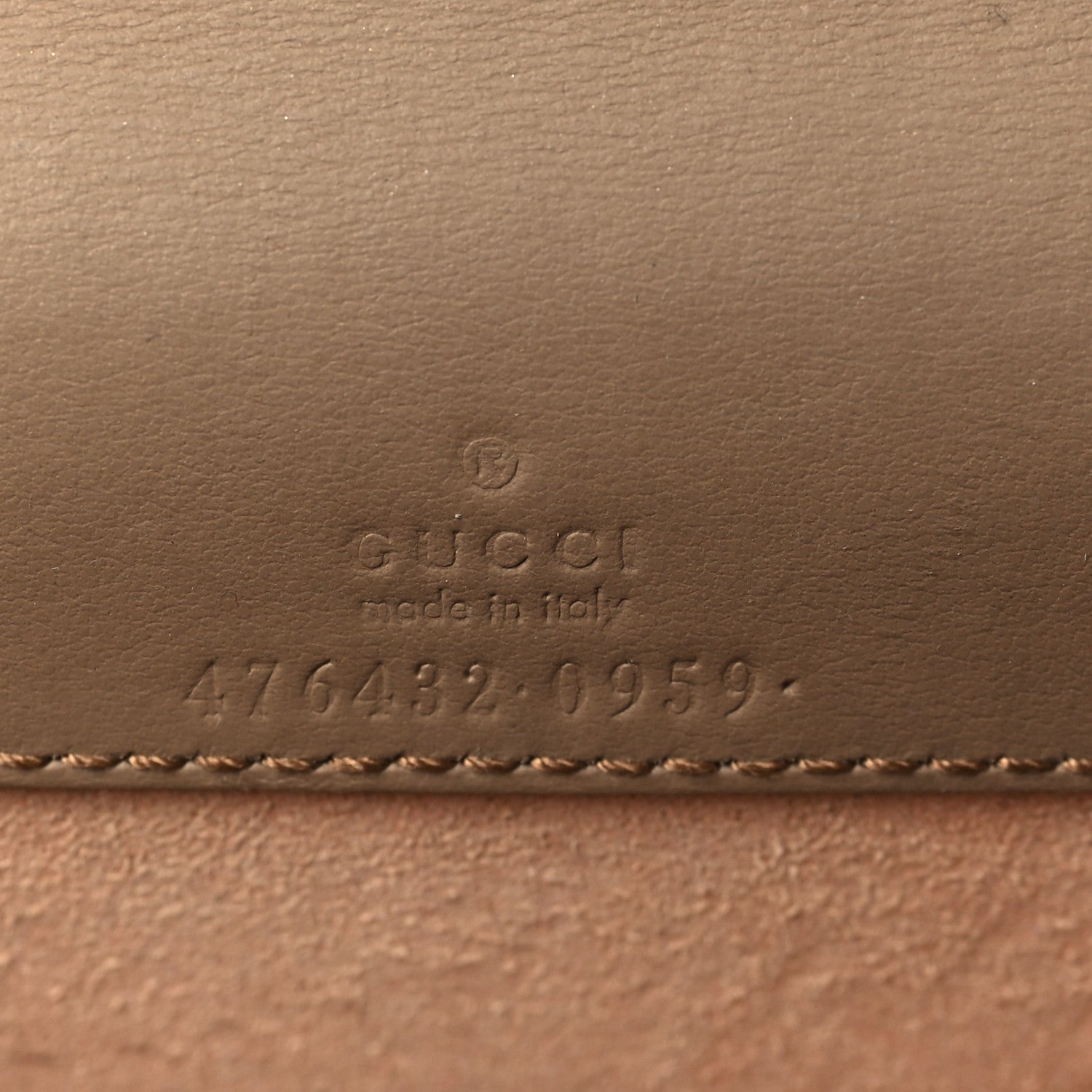 Gucci GG Supreme Monogram Super Mini Dionysus Shoulder Bag Taupe 6 of 8