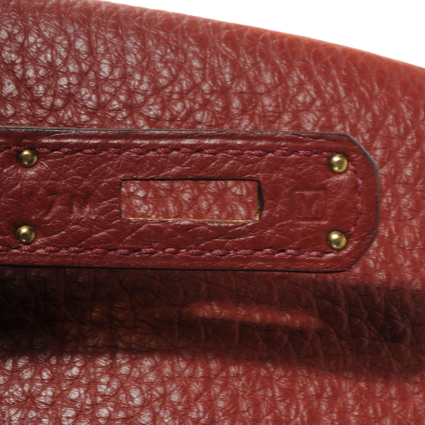 Taurillon Clemence Birkin 40 Sienne